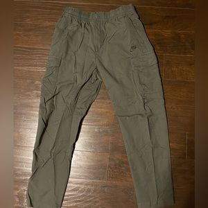Nike Cargo Pants Size L Olive Green